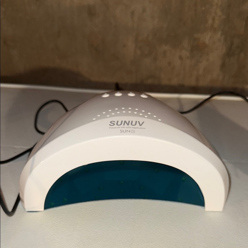 SUNUV UV LED Nail Lamp, Gel Light for Nail Polish UV Dryer with 3 timer